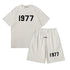 1977 T-Shirt / Shorts / Set - Cement Ash