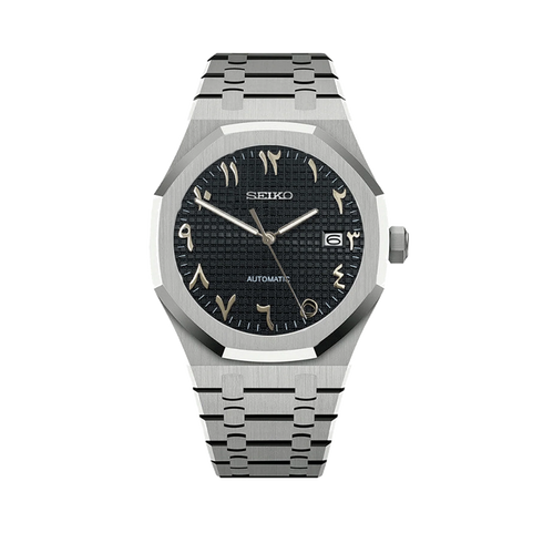 Seiko Mod Oak Black| Arabic Dial
