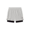 1028. Aerotex™ Bonded 7" Liner Short - Slate Grey