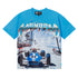 Godspeed T-shirts Beach Road Racing Printed Cotton Casual Short Sleeves Men and Women