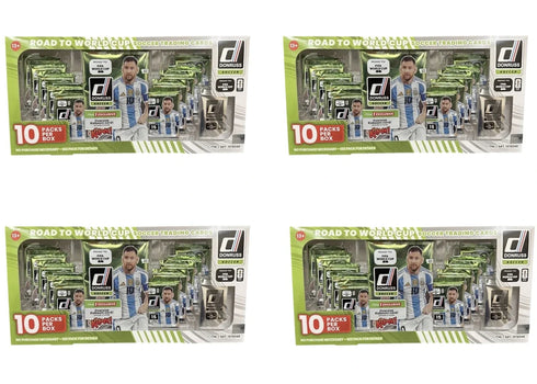 2025 Panini Donruss Soccer Road to the FIFA World Cup Collection Box (Costco Exclusive) 4x Lot