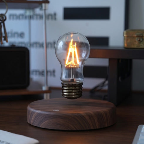 Magic Levitating Lamp: Retro Bulb