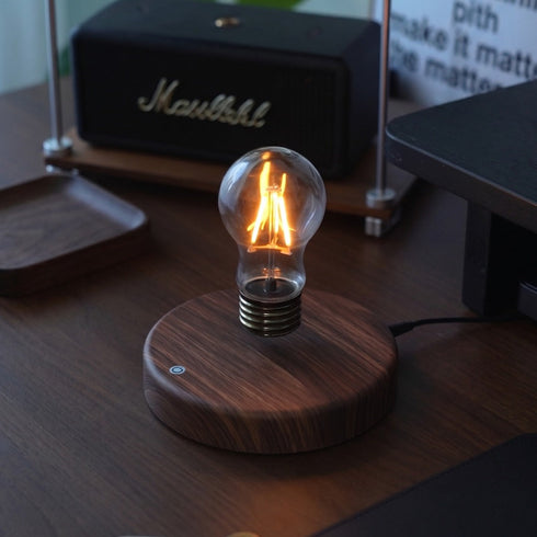 Magic Levitating Lamp: Retro Bulb