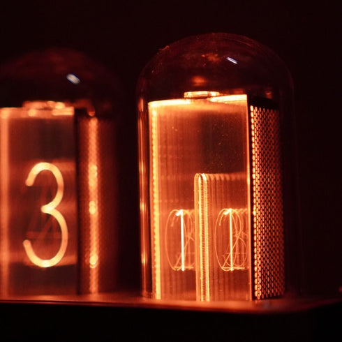 SuperWood™ Retro Clock: Nixie