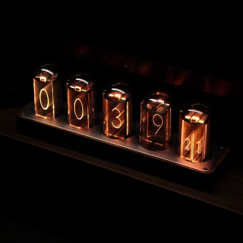 SuperWood™ Retro Clock: Nixie