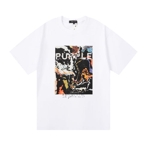 PURPLE fashion T-shirt