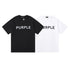 PURPLE fashion T-shirt
