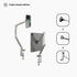 SuperGrip™ Desk Mount: Phone & Tablet