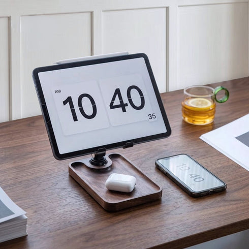 SuperWood™ Phone Stand: Storage