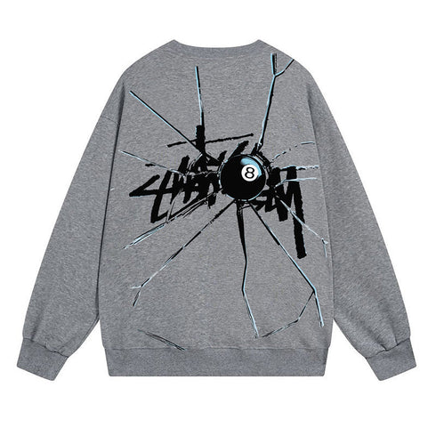 Stussy Sweatshirts Autumn/Winter Fleece Couple Sweatshirts