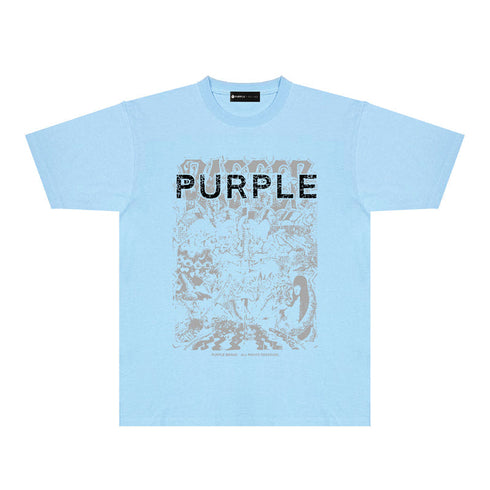 PURPLE fashion T-shirt