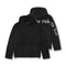 0553. Sherpa Recovery Hoodie - Black/White