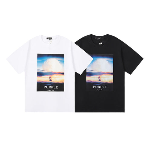PURPLE fashion T-shirt
