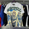Godspeed T-shirts Skull Marines Printed Cotton Casual Short Sleeves Men and Women
