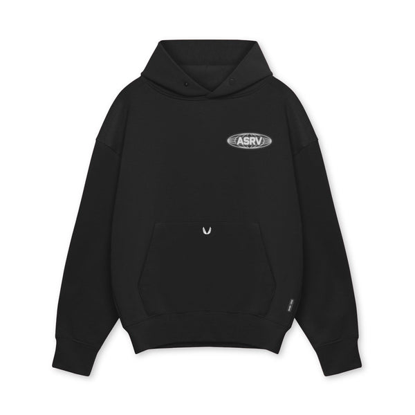 0648. Tech-Terry™ Hoodie - Black "Global"