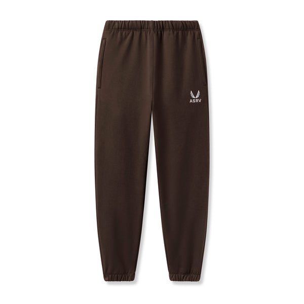 0655. Tech-Terry™ Oversized Sweats - Dark Earth "Emblem"