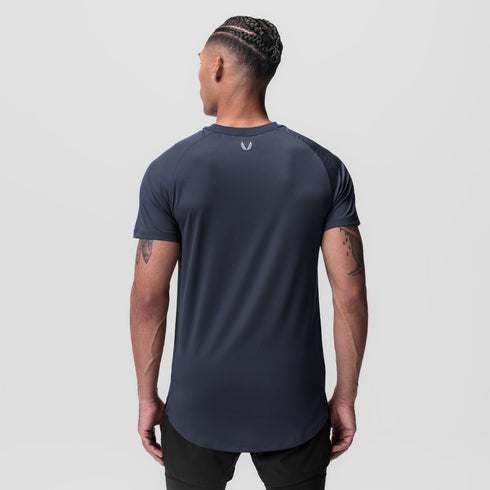 0660. AeroSilver® Established Tee - Navy