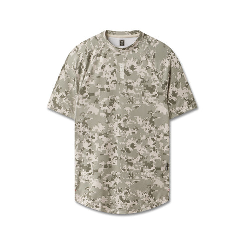 0660. AeroSilver® Established Tee - Digital Camo "Blade"