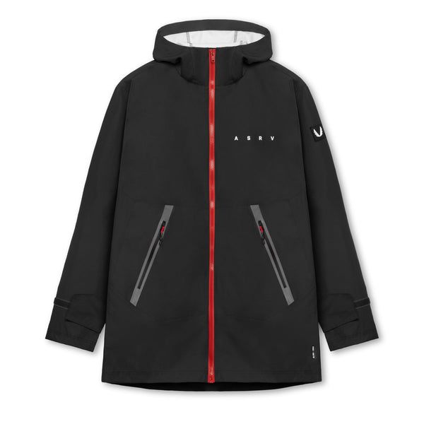 0678. Hipora® AQUAzip® Tech Parka - Black
