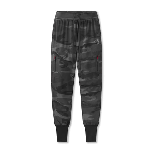 0690. Tetra-Lite® Tech High Rib Jogger - Black Camo "Cyber"