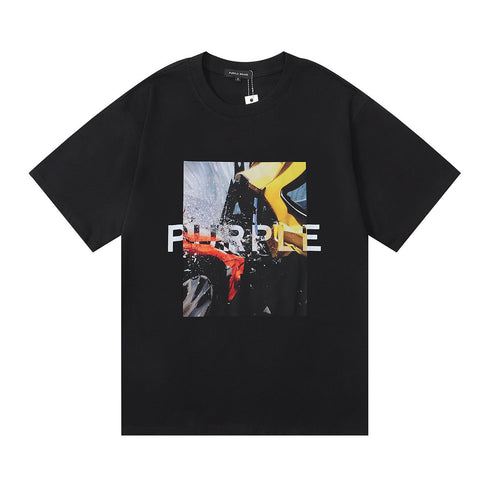 PURPLE fashion T-shirt