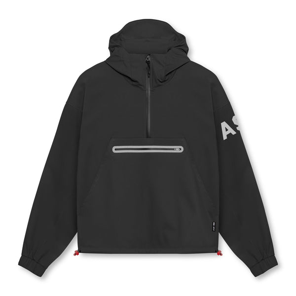 0717. Weather-Ready Anorak Jacket - Black