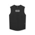 0757. AeroSilver® Cutoff Tank - Black "Box Logo"