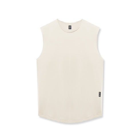 0757. AeroSilver® Cutoff Tank - Ivory Cream