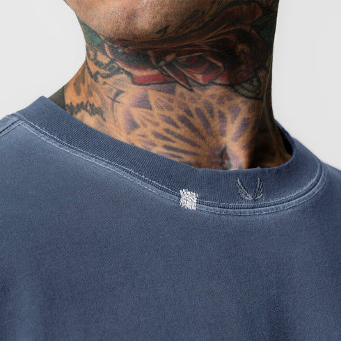 0851. Tech Essential™ Relaxed Long Sleeve - Faded Navy