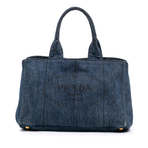 Canapa Convertible Tote Denim Mini
