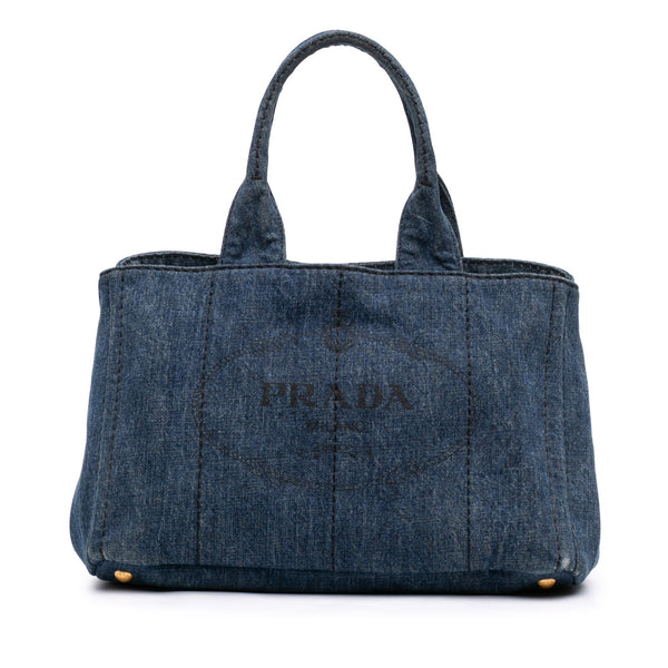 Canapa Convertible Tote Denim Mini