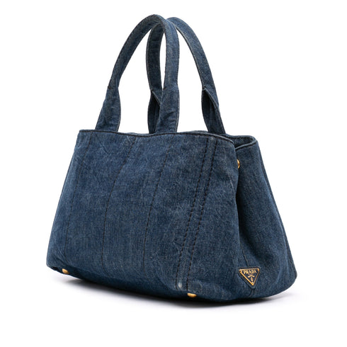 Canapa Convertible Tote Denim Mini