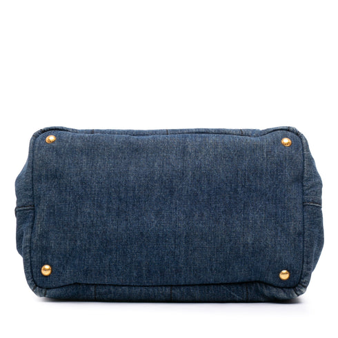Canapa Convertible Tote Denim Mini