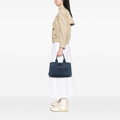 Canapa Convertible Tote Denim Mini