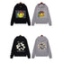 Denim Tears Hoodie Letter Print Fleece Hoodie Sweater