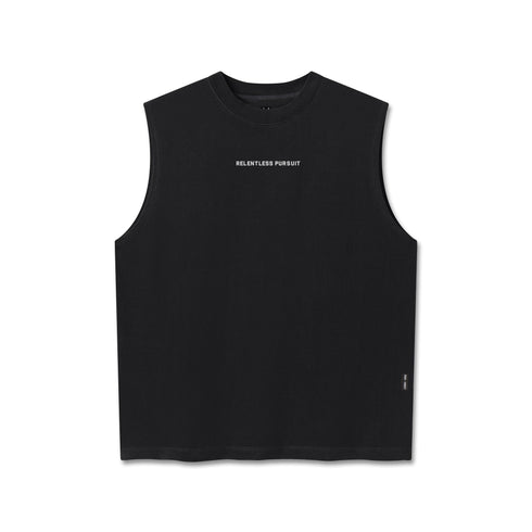 0807. Tech Essential™ Relaxed Cutoff - Black "RP Korean"