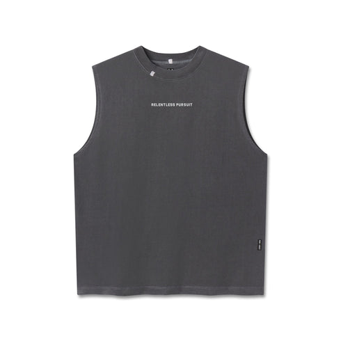 0807. Tech Essential™ Relaxed Cutoff - Faded Grey "RP Korean"