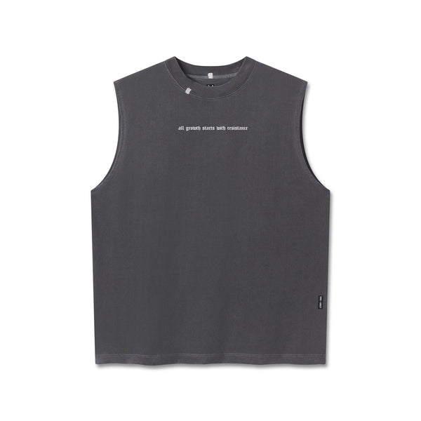 0807. Tech Essential™ Relaxed Cutoff - Faded Grey "Growth"