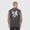 0807. Tech Essential™ Relaxed Cutoff - Faded Grey "Eagle"