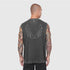0807. Tech Essential™ Relaxed Cutoff - Faded Grey "Outline"