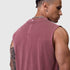 0807. Tech Essential™ Relaxed Cutoff - Faded Crimson
