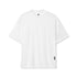 0822. AeroSilver® Oversized Tee - White