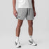 0823. Tetra-Lite® 7" Linerless Short - Slate Grey "Wings"