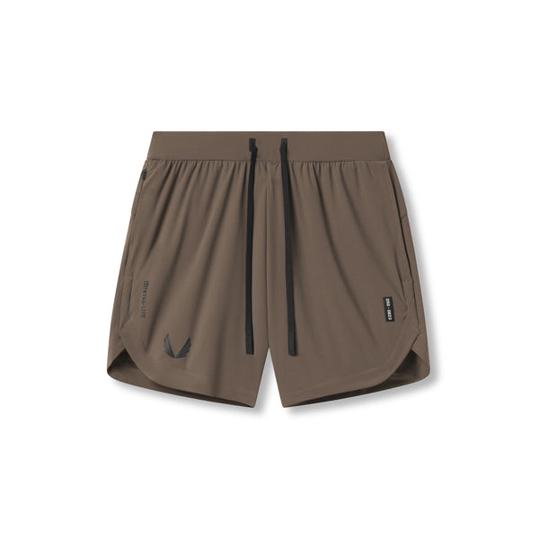 0823. Tetra-Lite® 7" Linerless Short - Deep Taupe "Wings"