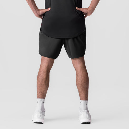 0823. Tetra-Lite® 7" Linerless Short - Black "Wings"