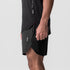 0823. Tetra-Lite® 7" Linerless Short - Black "Wings"