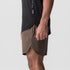 0823. Tetra-Lite® 7" Linerless Short - Deep Taupe "Wings"