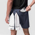 0823. Tetra-Lite® 7" Linerless Short - Navy "Bracket"