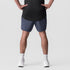 0823. Tetra-Lite® 7" Linerless Short - Navy "Wings"