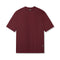 0824. Supima® Oversized Tee - Crimson